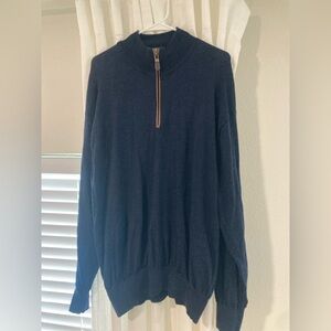 ORVIS Men's Navy Blue Sweater size XXL